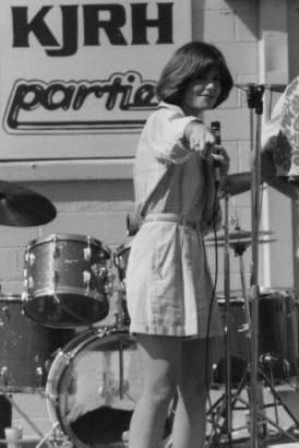 Karen Keith photo by Mike Ransom at Brookside Shorts Day, 1984