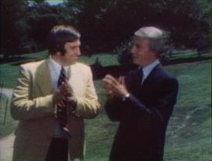 Chris Lincoln perfecting his Bob Gregory imitation