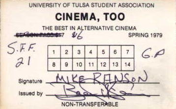 Subversive Film Festival ticket