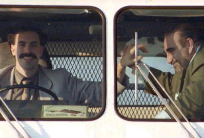 Sacha Baron Cohen and Ken Davitian