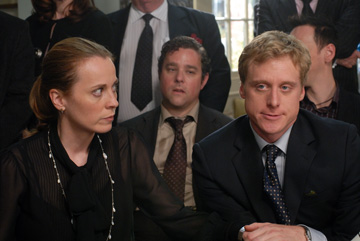Daisy Donovan, Andy Nyman and Alan Tudyk