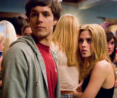 Adam Brody and Kristen Stewart