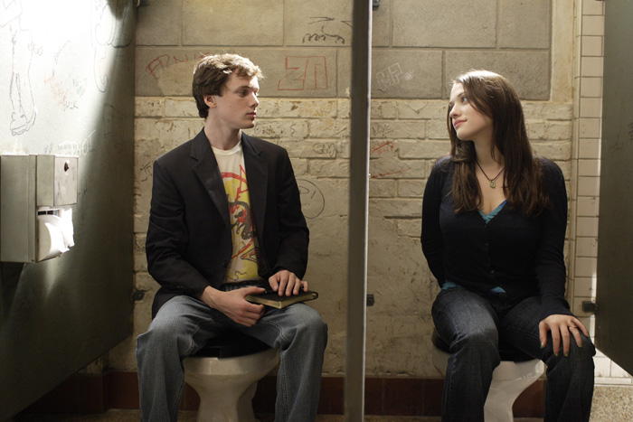 Anton Yelchin and Kat Dennings in 'Charlie Bartlett'